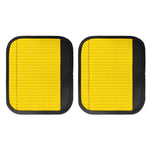 Yellow Plastic Building Blocks Print Handle Covers