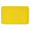 Yellow Plastic Building Blocks Print Indoor Door Mat