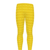 Yellow Plastic Building Blocks Print Men's leggings