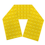 Yellow Plastic Building Blocks Print Scarf