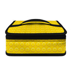 Yellow Plastic Building Blocks Print Small Lunch Bag
