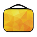 Yellow Polygonal Geometric Print Classic Bible Case