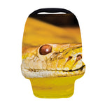 Yellow Python Snake Print Baby Seat Cover