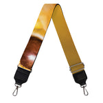 Yellow Python Snake Print Bag Strap