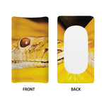 Yellow Python Snake Print Changing Pad Cover