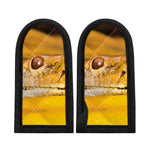 Yellow Python Snake Print Skillet Handle Cover