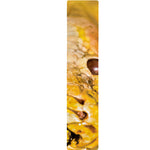Yellow Python Snake Print Table Runner