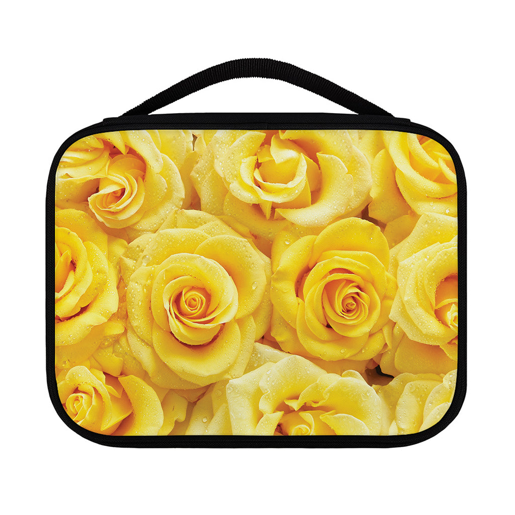 Yellow Rose Print Classic Bible Case