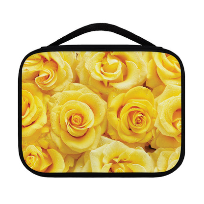 Yellow Rose Print Classic Bible Case