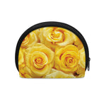 Yellow Rose Print Coin Purse