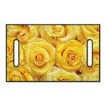 Yellow Rose Print Golf Cart Seat Cover