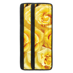 Yellow Rose Print Refrigerator Handle Covers