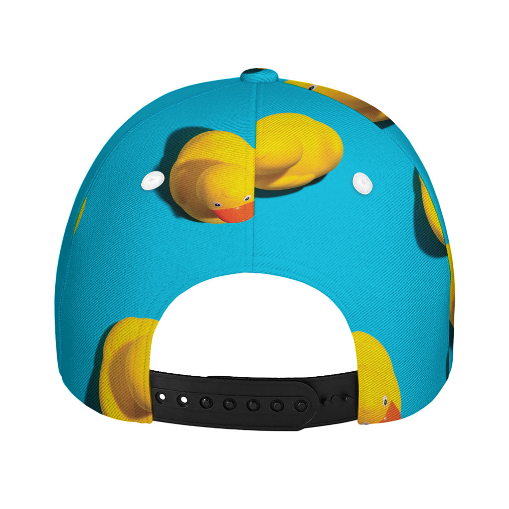 Yellow Rubber Ducks Print Baseball Cap