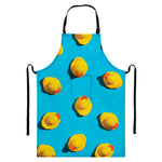 Yellow Rubber Ducks Print Bib Apron With Pocket
