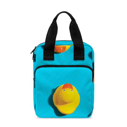 Yellow Rubber Ducks Print Bible Tote Bag