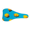 Yellow Rubber Ducks Print Bicycle Seat Cover