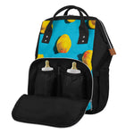 Yellow Rubber Ducks Print Diaper Bag