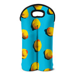 Yellow Rubber Ducks Print Double Neoprene Wine Tote