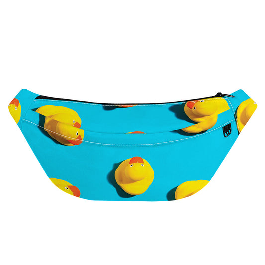 Yellow Rubber Ducks Print Fanny Pack