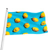 Yellow Rubber Ducks Print Flag