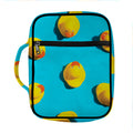 Yellow Rubber Ducks Print Front Pocket Bible Bag
