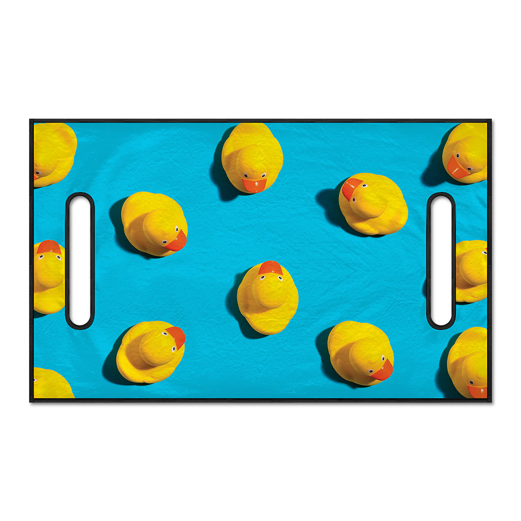 Yellow Rubber Ducks Print Golf Cart Seat Cover