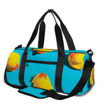 Yellow Rubber Ducks Print Gym Bag