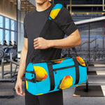 Yellow Rubber Ducks Print Gym Bag