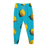 Yellow Rubber Ducks Print Jogger Pants