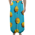 Yellow Rubber Ducks Print Lantern Pants