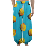 Yellow Rubber Ducks Print Lantern Pants