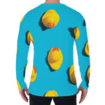 Yellow Rubber Ducks Print Men's Long Sleeve T-Shirt