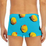 Yellow Rubber Ducks Print Men's Short Boxer Briefs