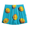 Yellow Rubber Ducks Print Mesh Shorts