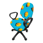Yellow Rubber Ducks Print Office Chair Cover