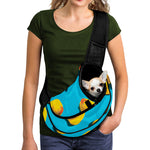 Yellow Rubber Ducks Print Pet Sling Carrier