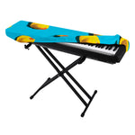 Yellow Rubber Ducks Print Piano Keyboard Cover