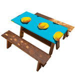 Yellow Rubber Ducks Print Picnic Table Cover