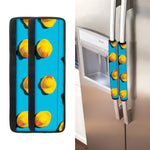 Yellow Rubber Ducks Print Refrigerator Handle Covers