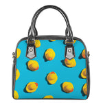 Yellow Rubber Ducks Print Shoulder Handbag