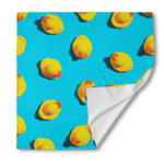 Yellow Rubber Ducks Print Silk Bandana