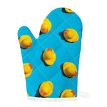 Yellow Rubber Ducks Print Single Oven Mitt