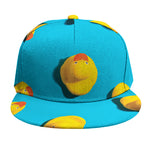 Yellow Rubber Ducks Print Snapback Cap