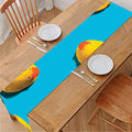 Yellow Rubber Ducks Print Table Runner