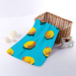 Yellow Rubber Ducks Print Towel