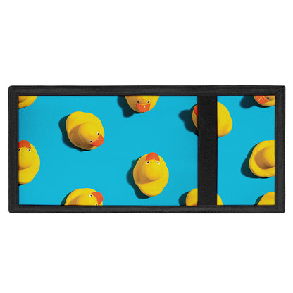 Yellow Rubber Ducks Print Trifold Wallet