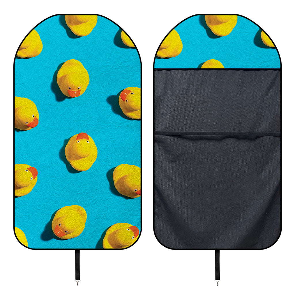 Yellow Rubber Ducks Print Waterproof Car Seat Cover