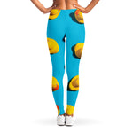 Yellow Rubber Ducks Print Women's Leggings