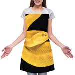 Yellow Snake Print Adjustable Apron