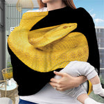 Yellow Snake Print Baby Seat Cover